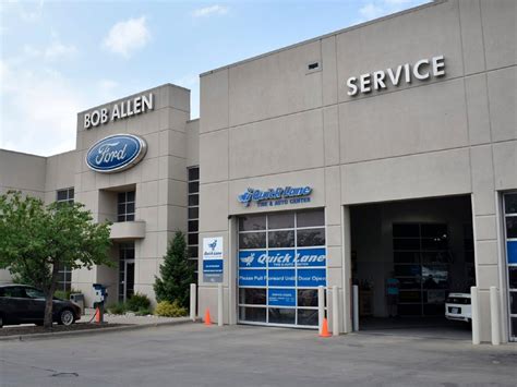 Bob allen ford overland park - If you have any auto body repair needs, our Overland Park collision center is here to help get your car looking like new once again. Set up an estimate at the Bob Allen Ford auto collision center using our quick and easy online contact form or by calling us at (844) 338-8827. 